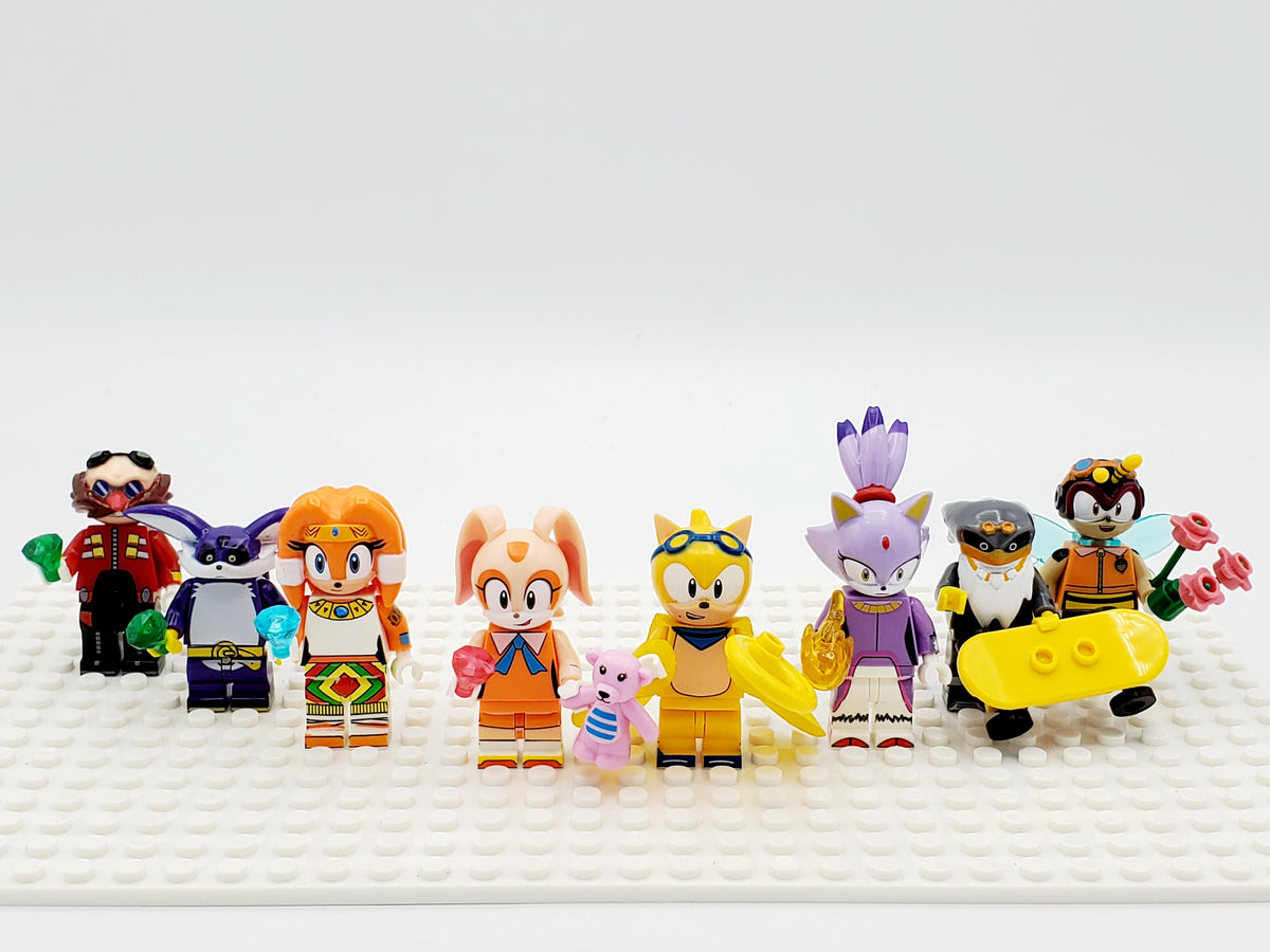 Sonic the Hedgehog  Custom 8 Minifigures Set 2