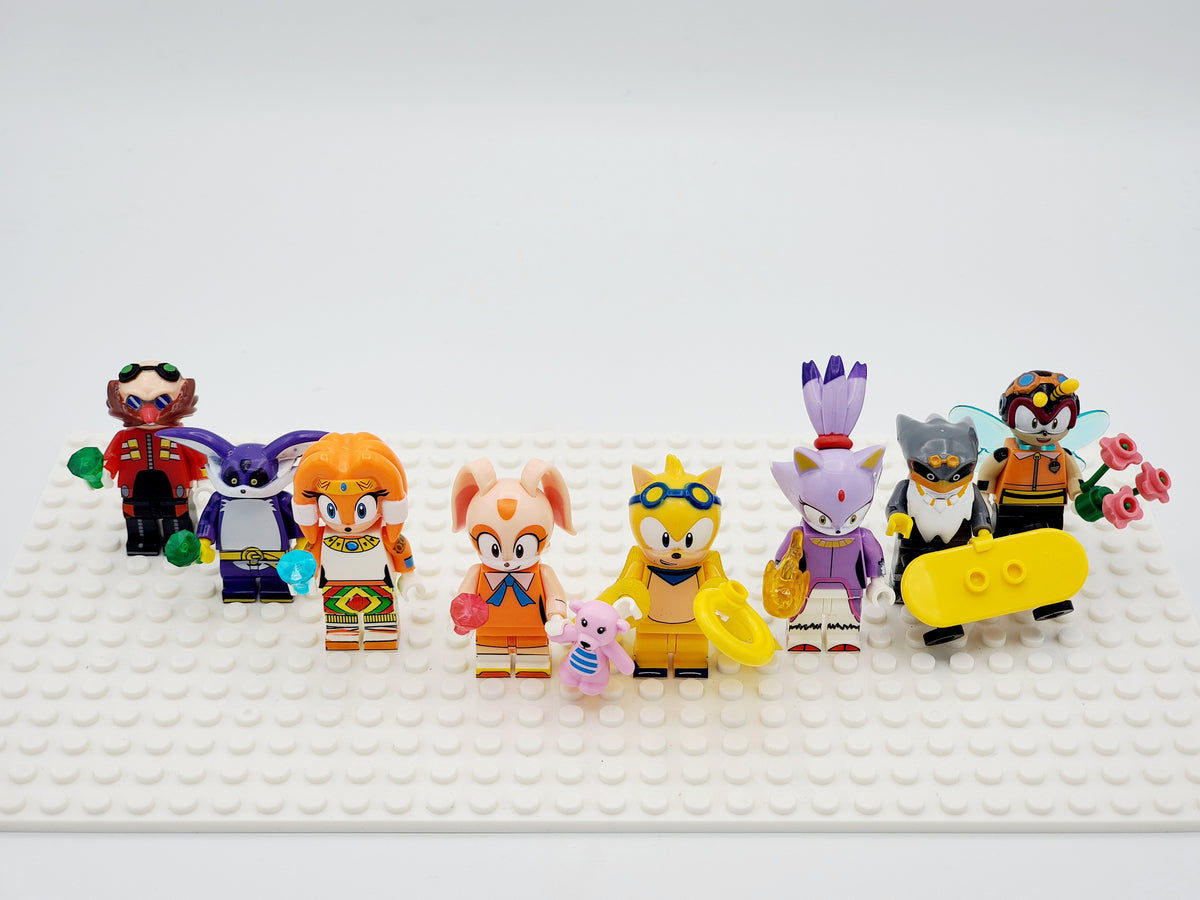 Sonic the Hedgehog  Custom 8 Minifigures Set 2