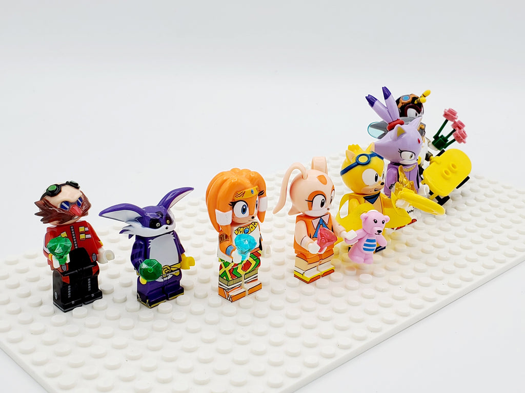 Sonic the Hedgehog  Custom 8 Minifigures Set 2