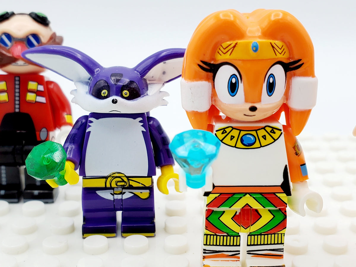 Sonic the Hedgehog  Custom 8 Minifigures Set 2