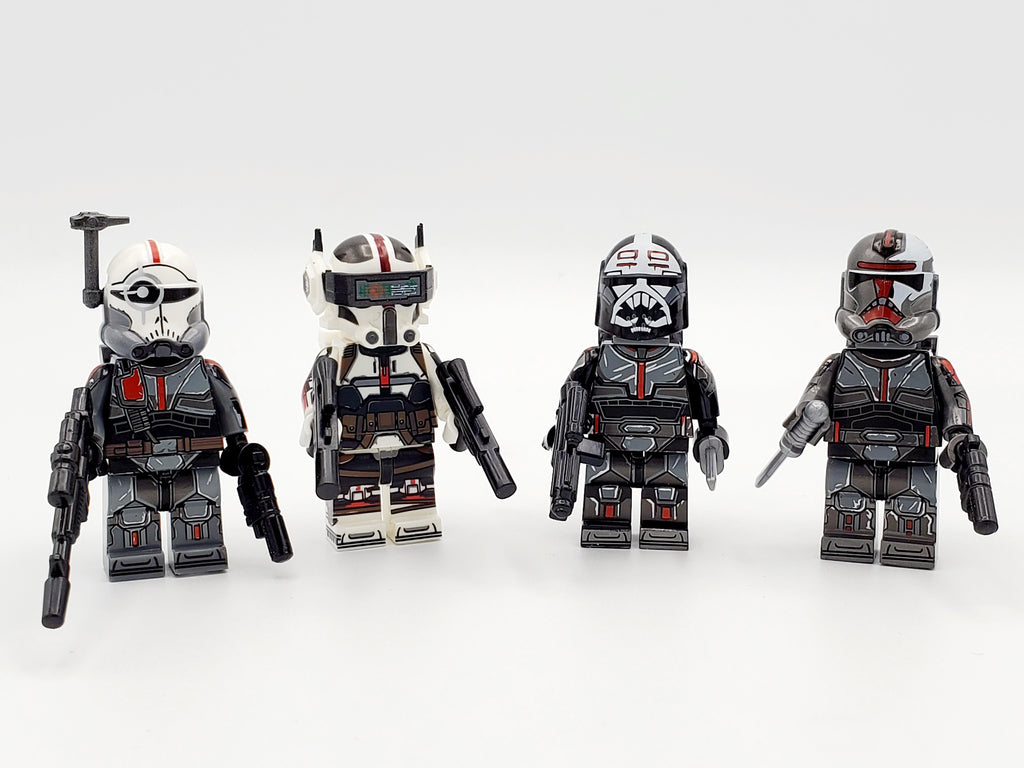Star Wars Bad Batch Clone Force 99 - 4 Set