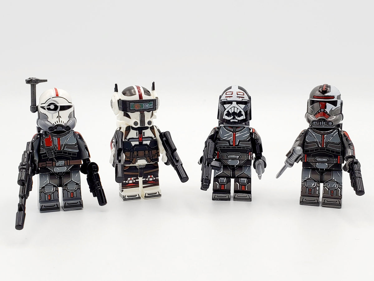 Star Wars Bad Batch Clone Force 99 - 4 Set