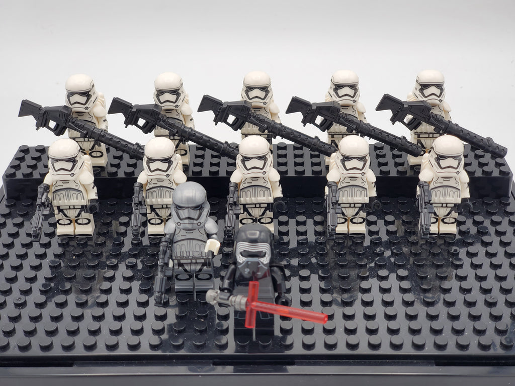 Star Wars Kylo Ren Captain Phasma First Order Army 12 Minifigures Set