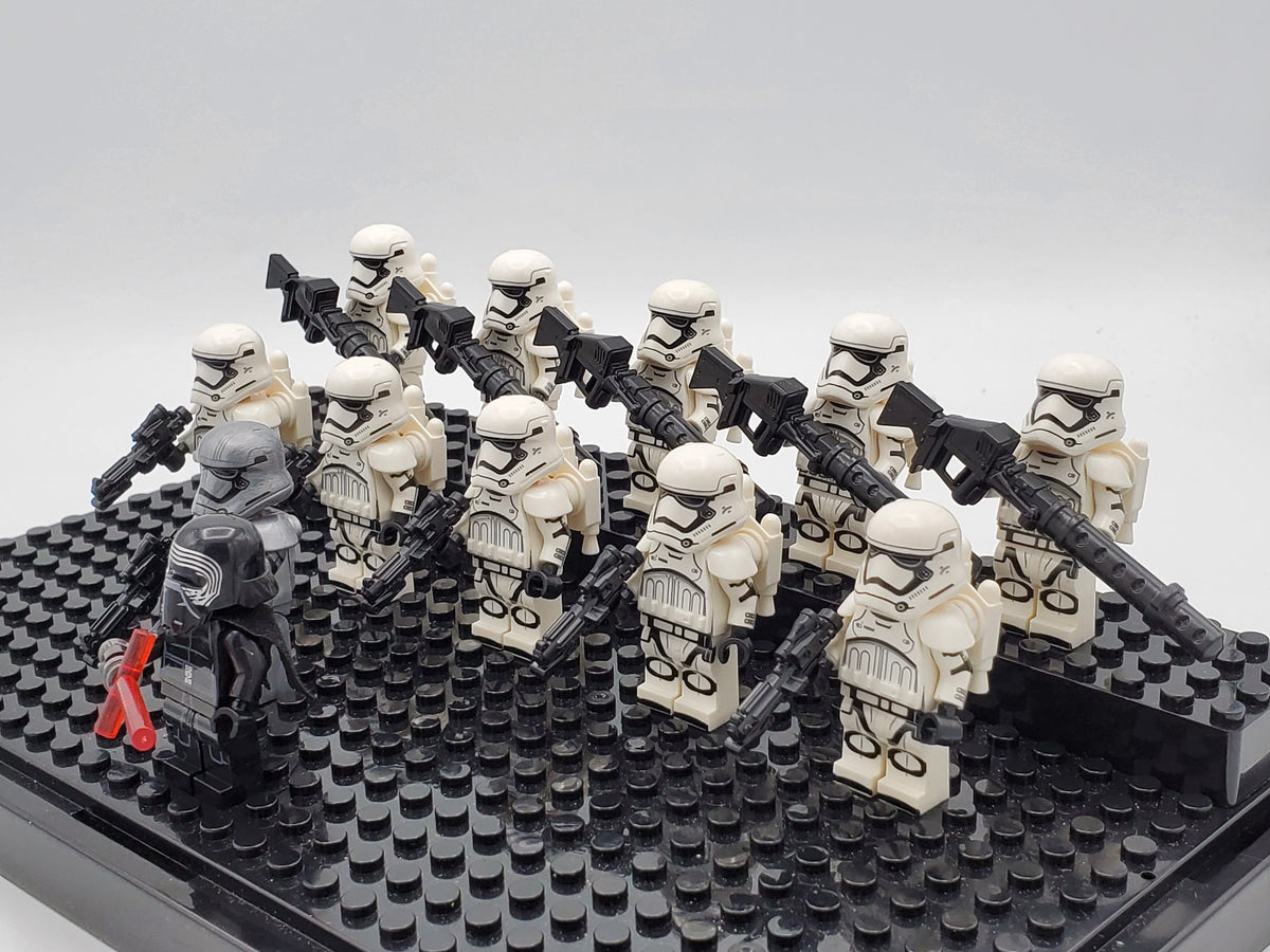 Star Wars Kylo Ren Captain Phasma First Order Army 12 Minifigures Set