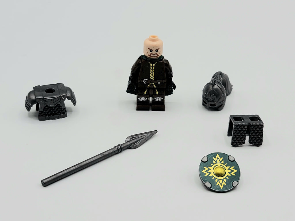 LOTR Rohan Royal Guards Heavy Long Spears Army 10 Minifigures Set
