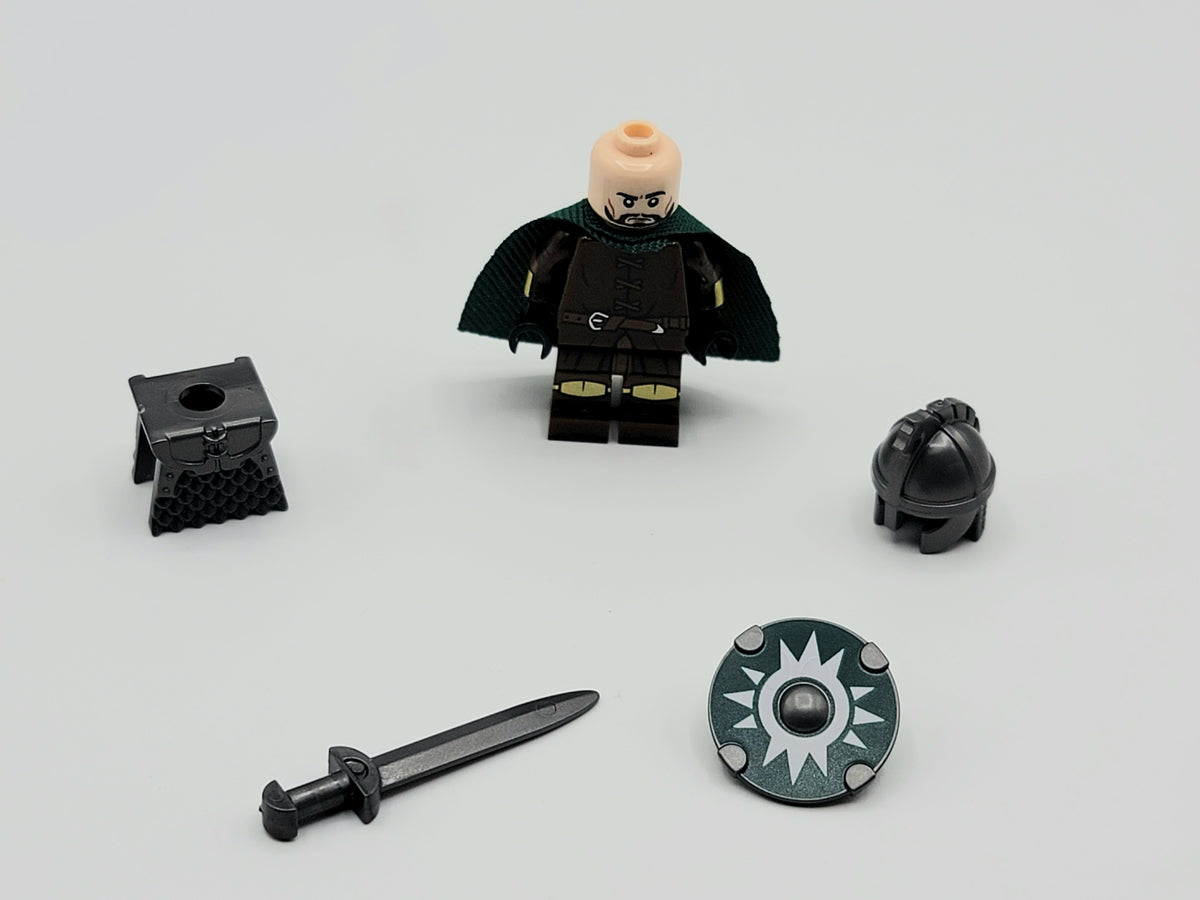 LOTR Rohan Royal Guards Heavy Longswords Army 10 Minifigures Set