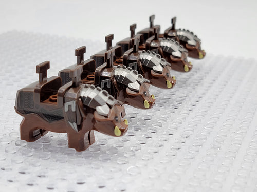 Boars Custom For Building Block Minifigures x5