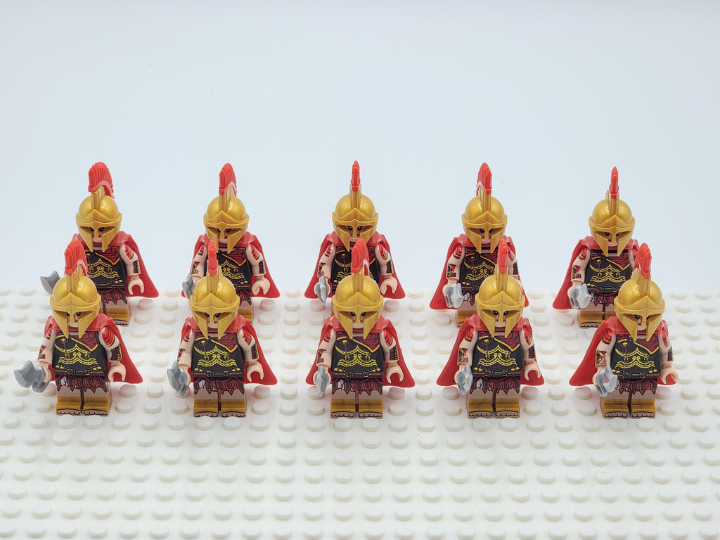 Spartan Female Warriors 10pcs Set