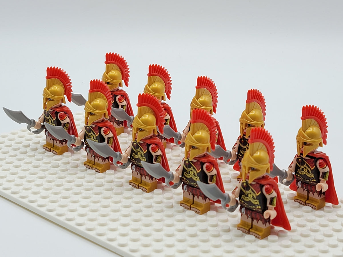 Spartan Female Warriors 10pcs Set