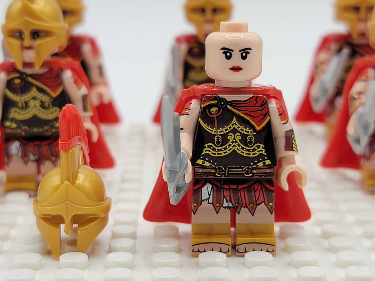 Spartan Female Warriors 10pcs Set
