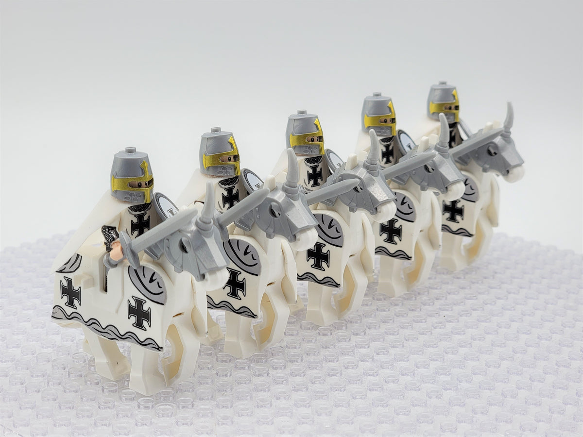 Mounted Teutonic Knights 10pcs Set