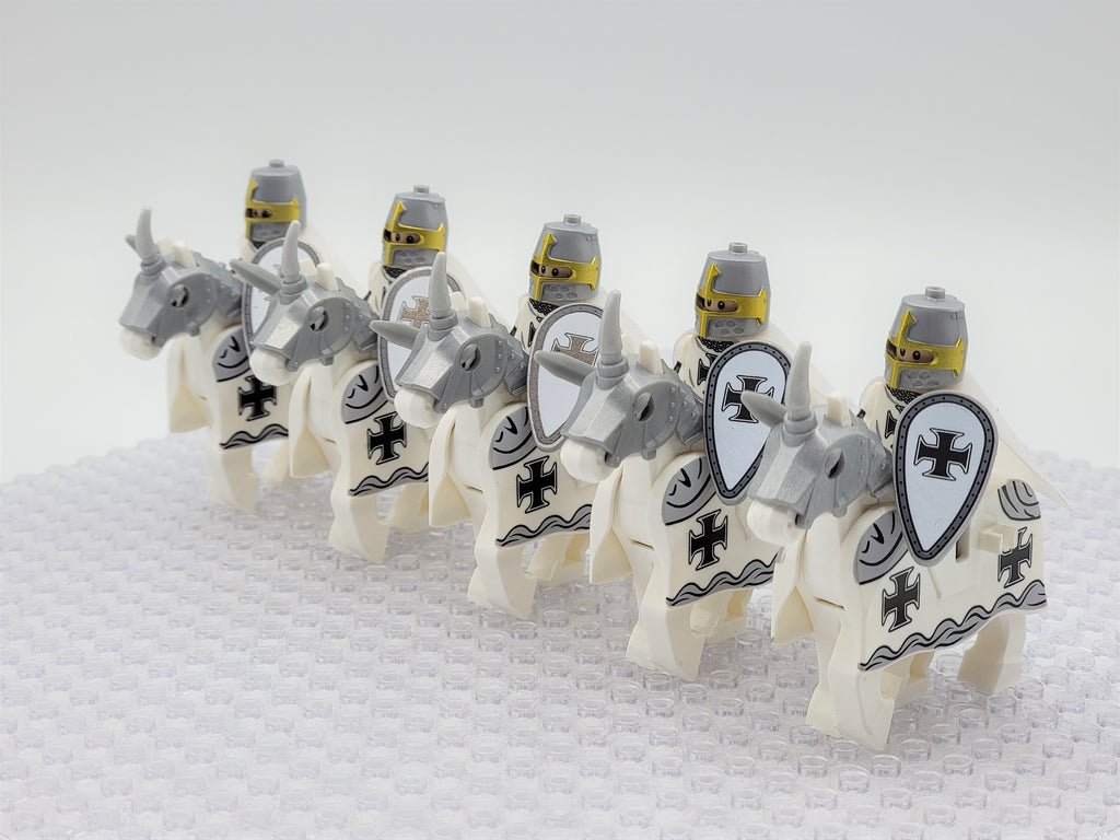 Mounted Teutonic Knights 10pcs Set