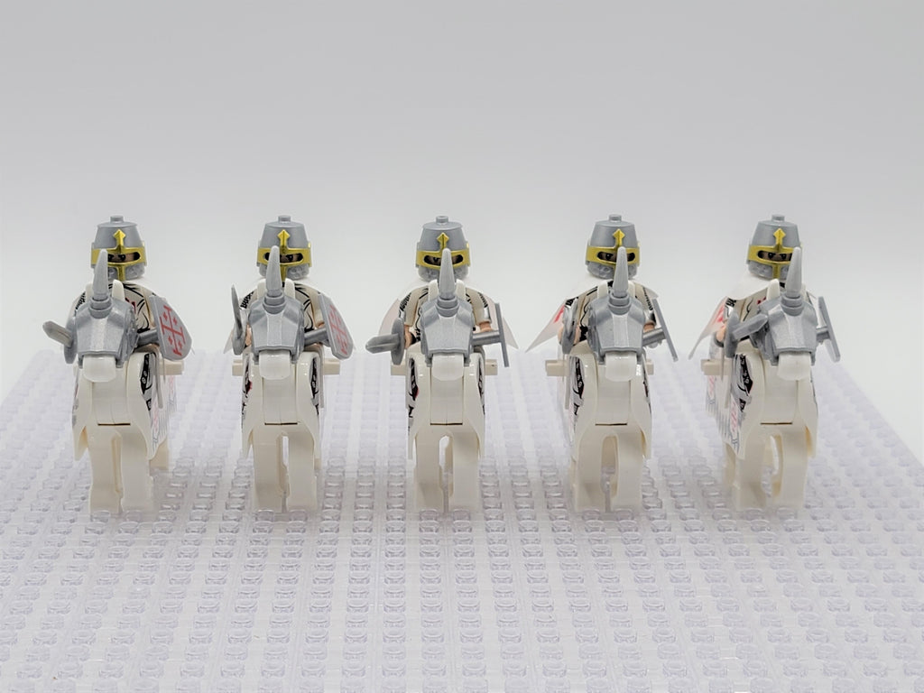 Mounted Holy Sepulchre Knights 10pcs Set
