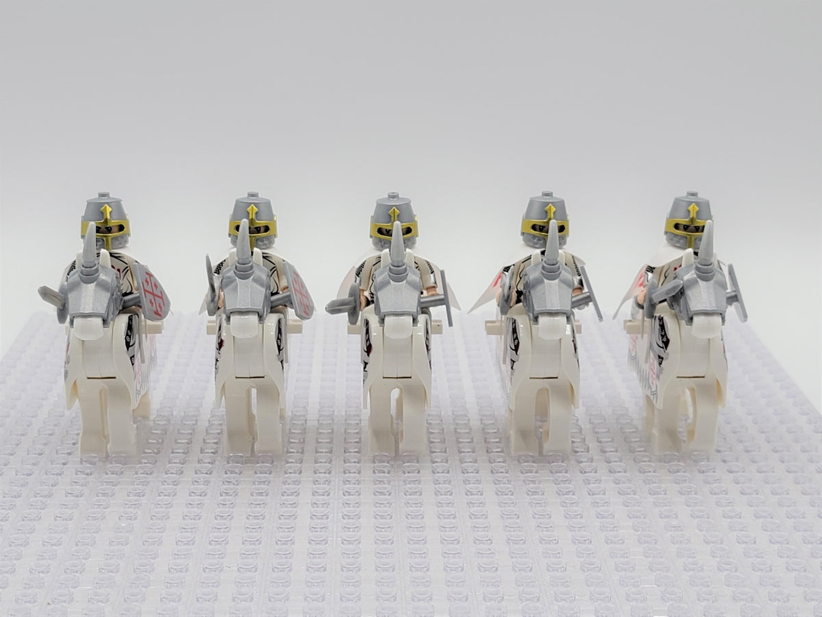 Mounted Holy Sepulchre Knights 10pcs Set