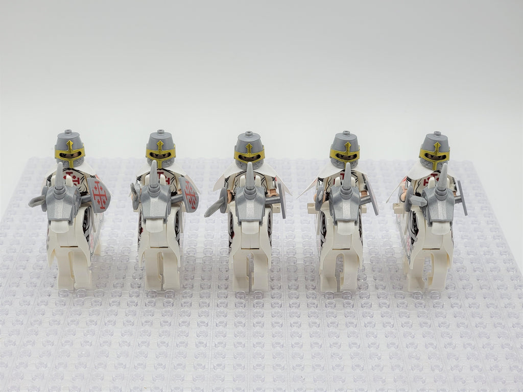 Mounted Holy Sepulchre Knights 10pcs Set
