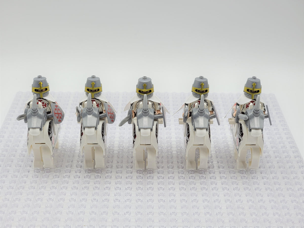 Mounted Holy Sepulchre Knights 10pcs Set