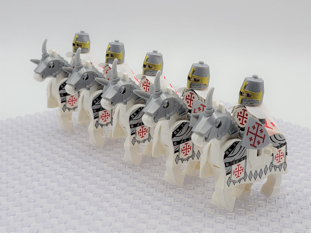 Mounted Holy Sepulchre Knights 10pcs Set