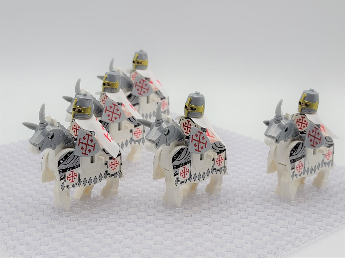 Mounted Holy Sepulchre Knights 10pcs Set