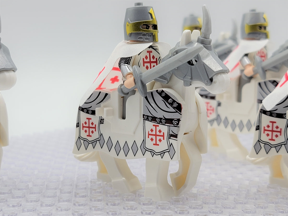 Mounted Holy Sepulchre Knights 10pcs Set
