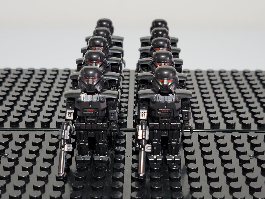 Star Wars Custom Dark Troopers 10 Minifigures Set with Custom Box