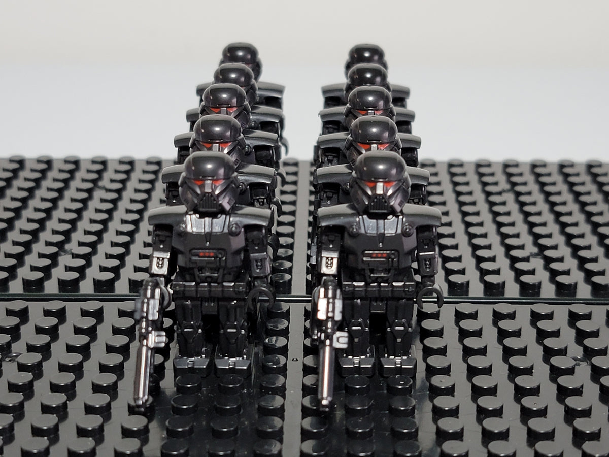 Star Wars Custom Dark Troopers 10 Minifigures Set with Custom Box