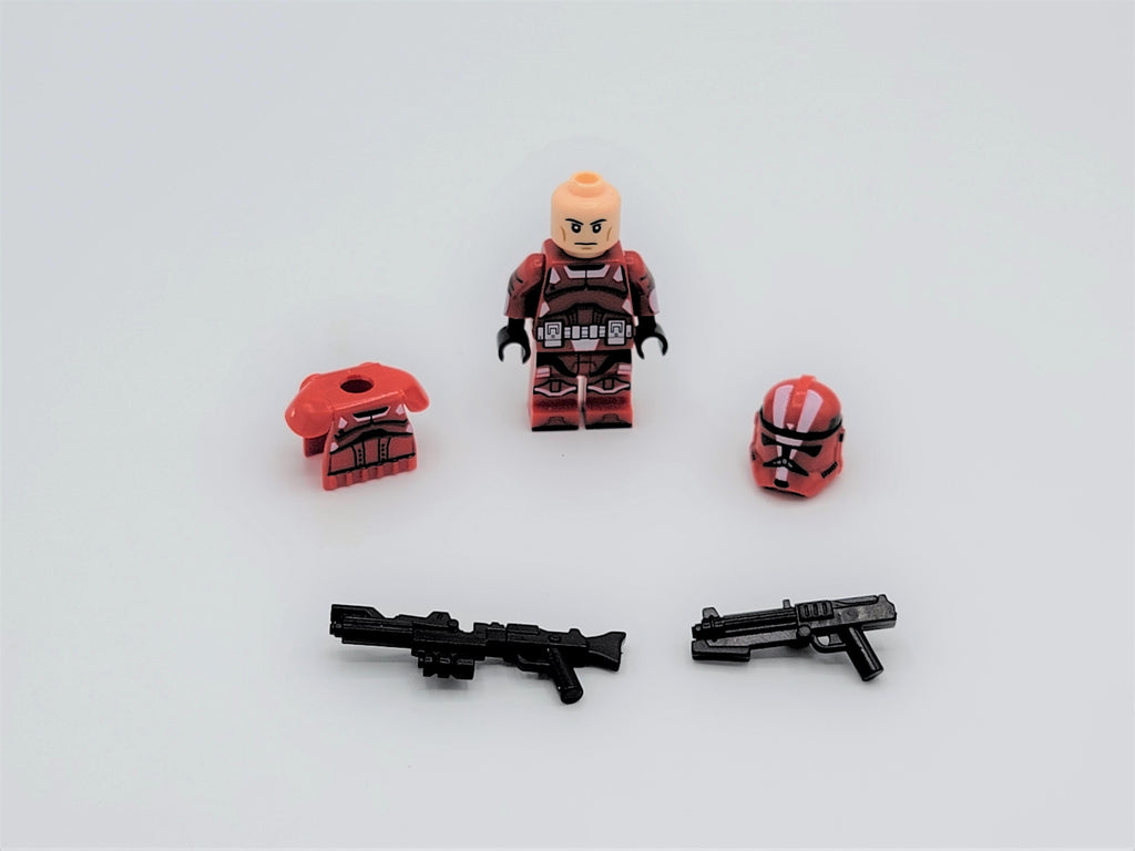 Star Wars Red Mist Armored Clones x10 Minifigures Set