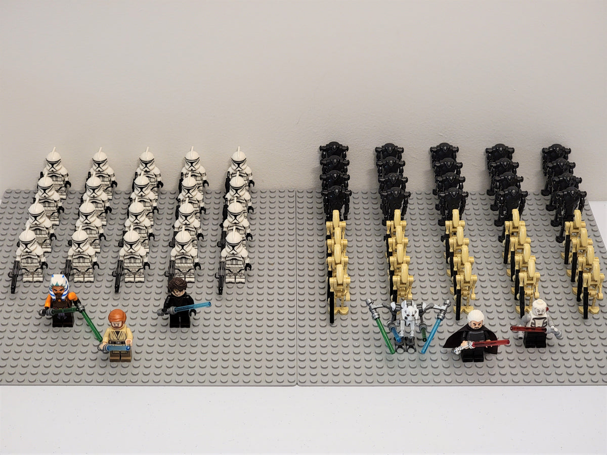 Star Wars The Clone Wars Battle Set 66pcs