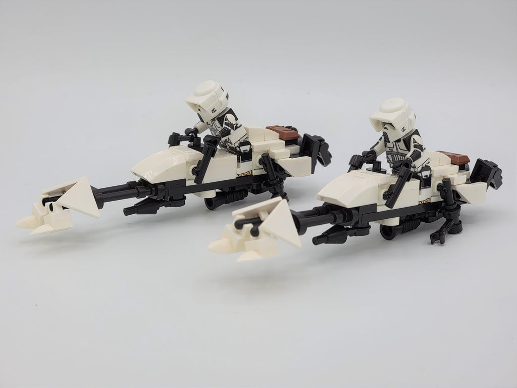 Star Wars Speeder Bike Scout Troopers 2 Minifigures Set