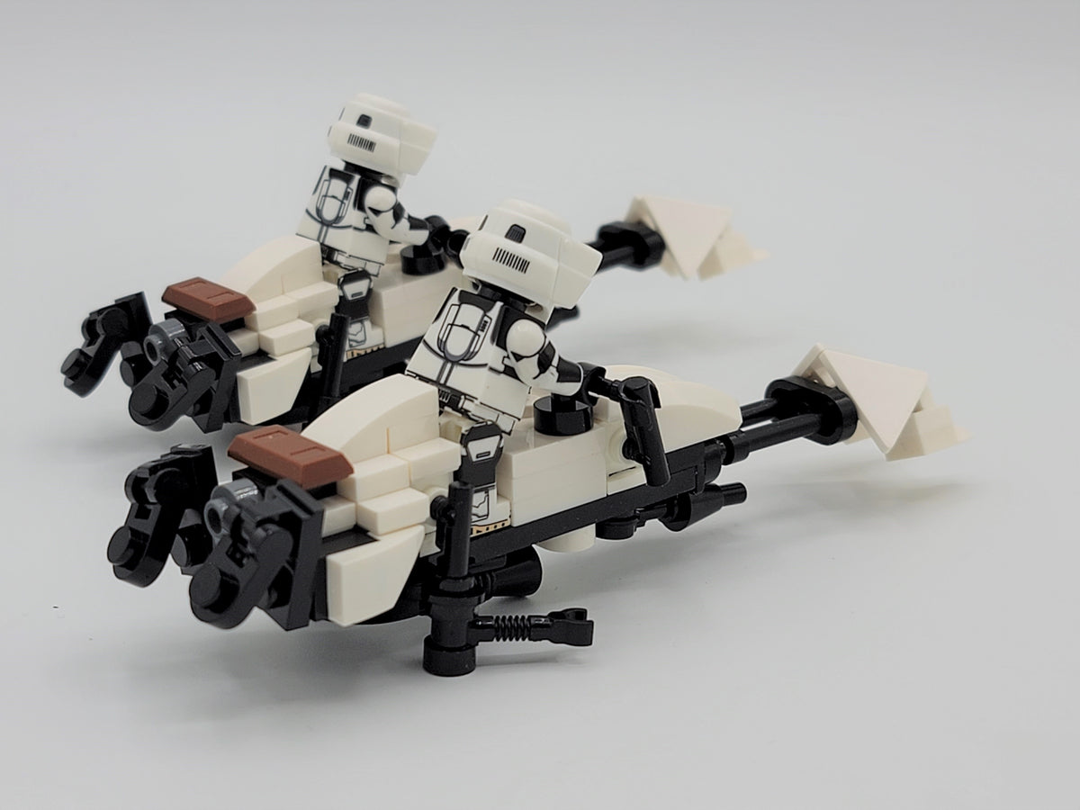 Star Wars Speeder Bike Scout Troopers 2 Minifigures Set