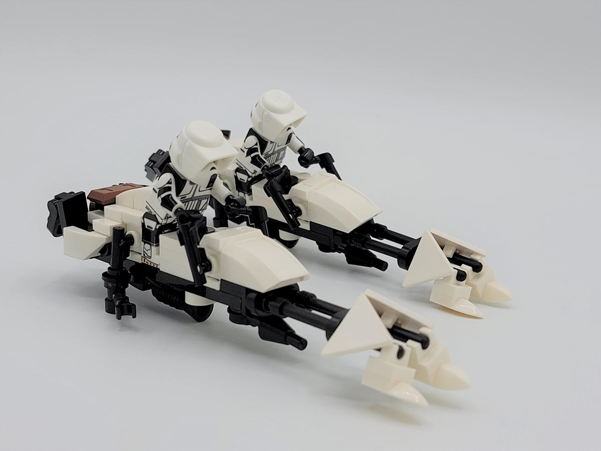 Star Wars Speeder Bike Scout Troopers 2 Minifigures Set
