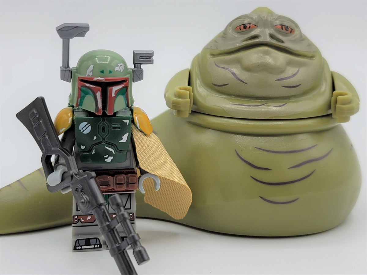 Star Wars Jabba Custom 6 Set Han Solo Slave Leia Boba Fett