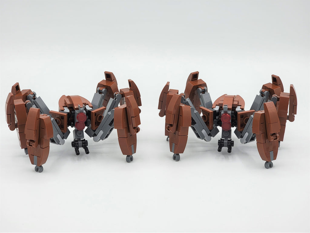 Star Wars Crab Droids LM-432 Muckrackers x2 Custom MOC
