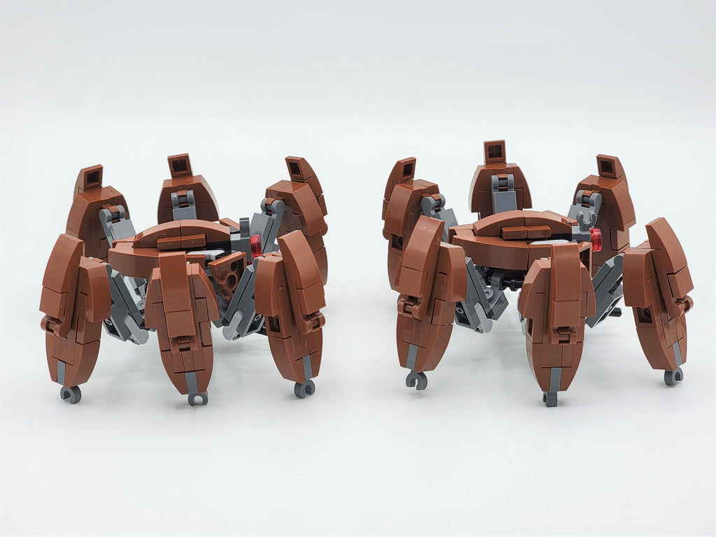 Star Wars Crab Droids LM-432 Muckrackers x2 Custom MOC