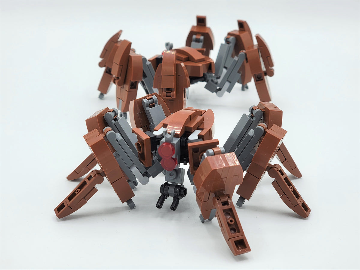 Star Wars Crab Droids LM-432 Muckrackers x2 Custom MOC