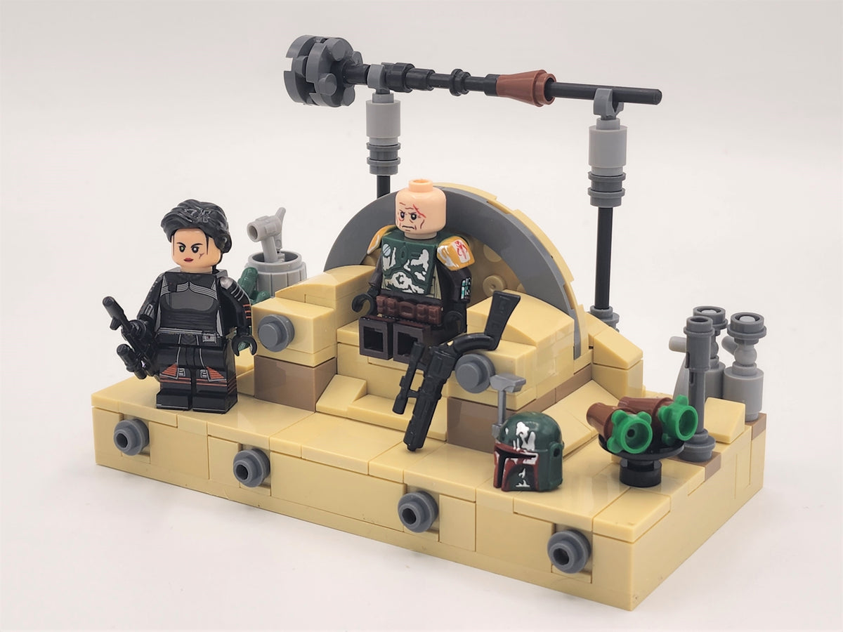 Star Wars Boba Fett Fennec Shand Custom Throne Set