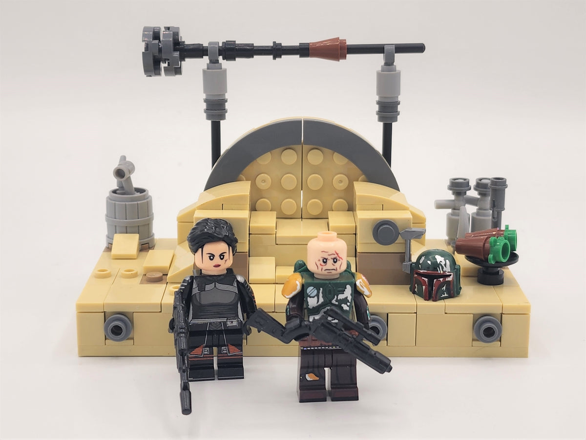 Star Wars Boba Fett Fennec Shand Custom Throne Set