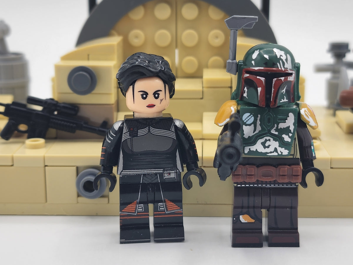 Star Wars Boba Fett Fennec Shand Custom Throne Set