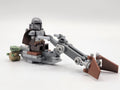 Star Wars Mandalorian  Baby Yoda Custom Speeder Bike Set