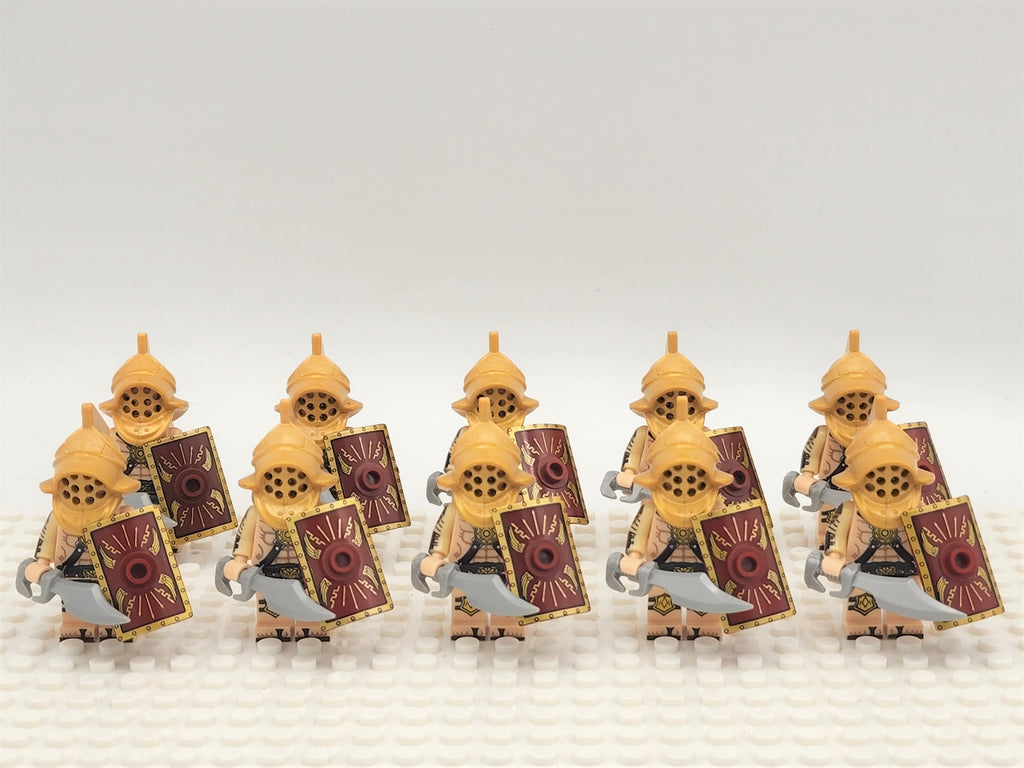 Roman Gladiators Custom 10pcs Set