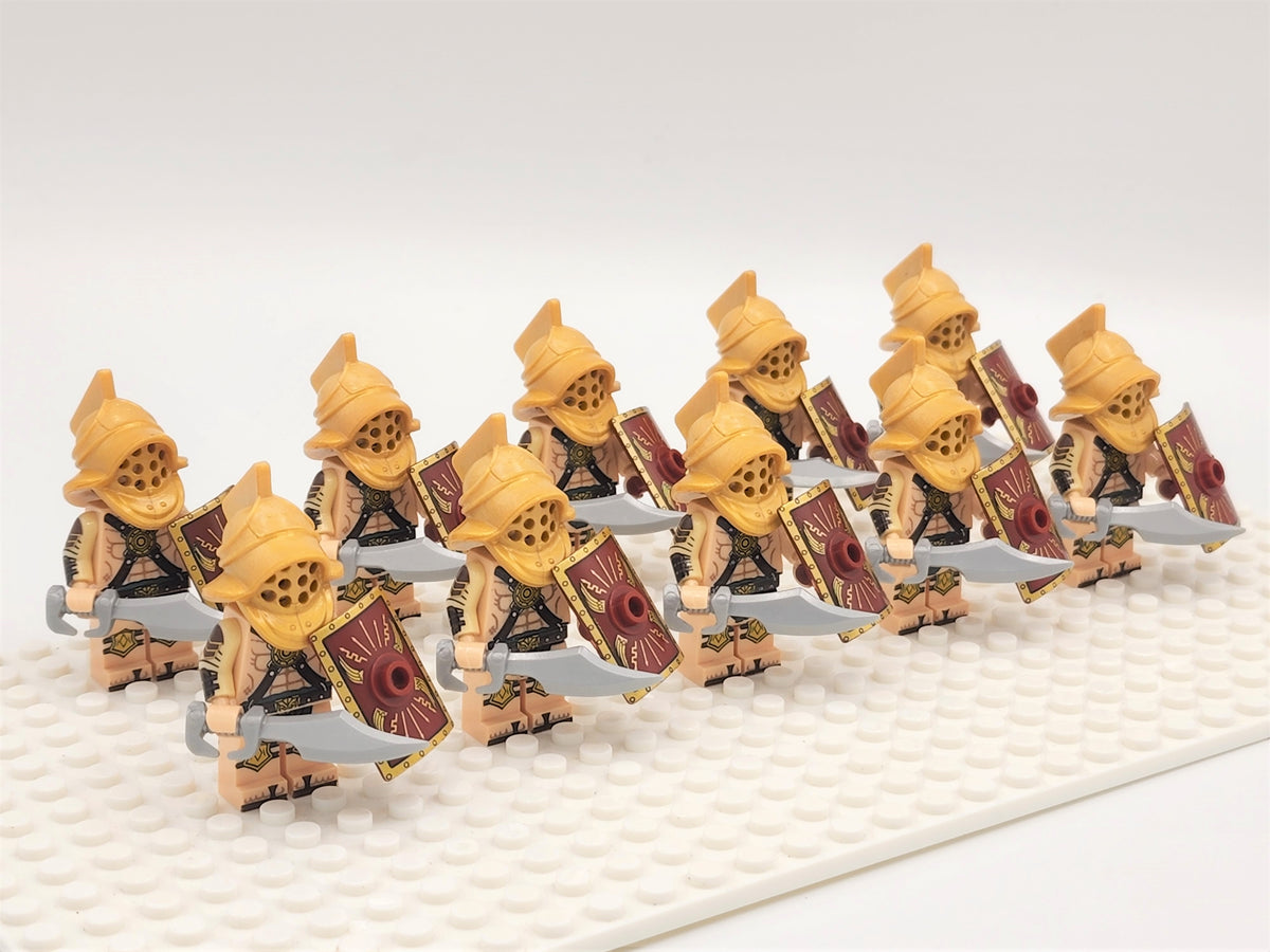 Roman Gladiators Custom 10pcs Set