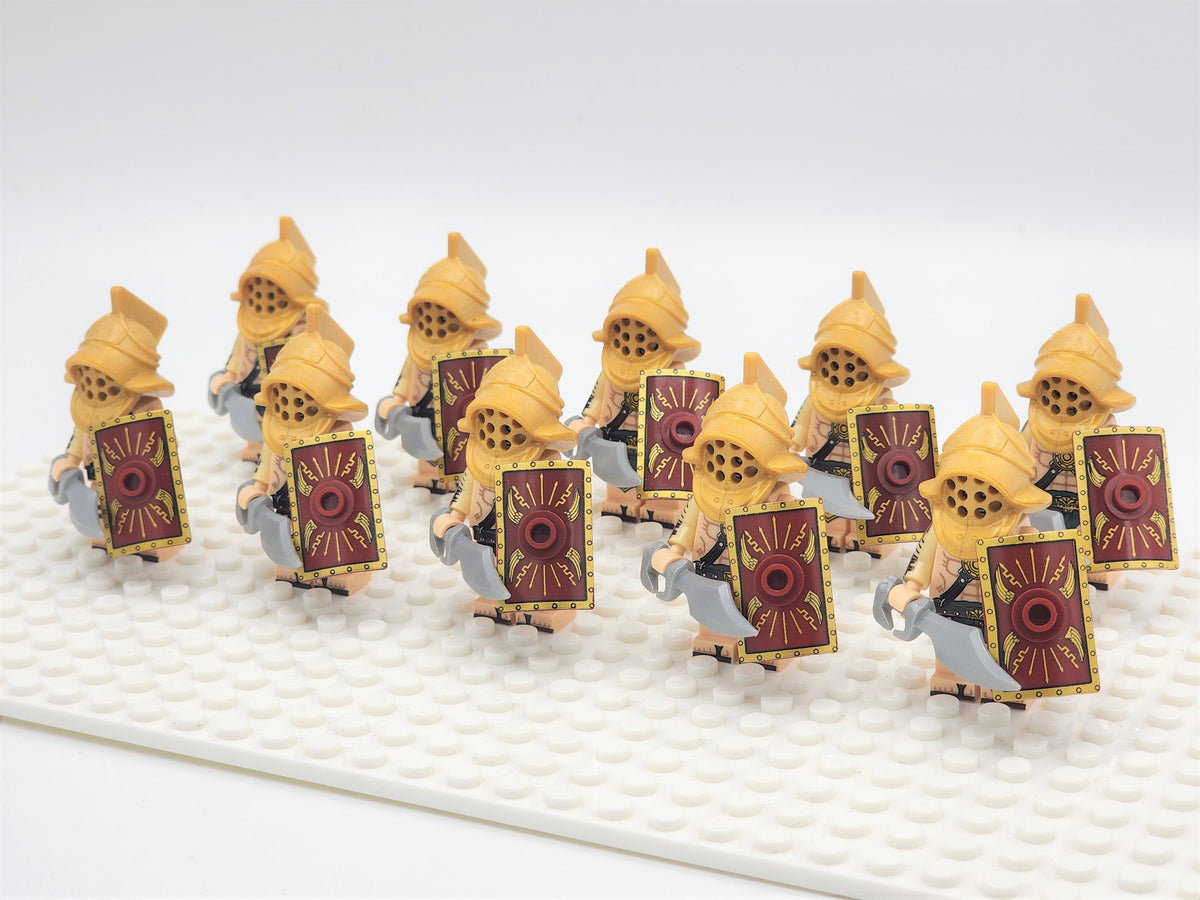 Roman Gladiators Custom 10pcs Set
