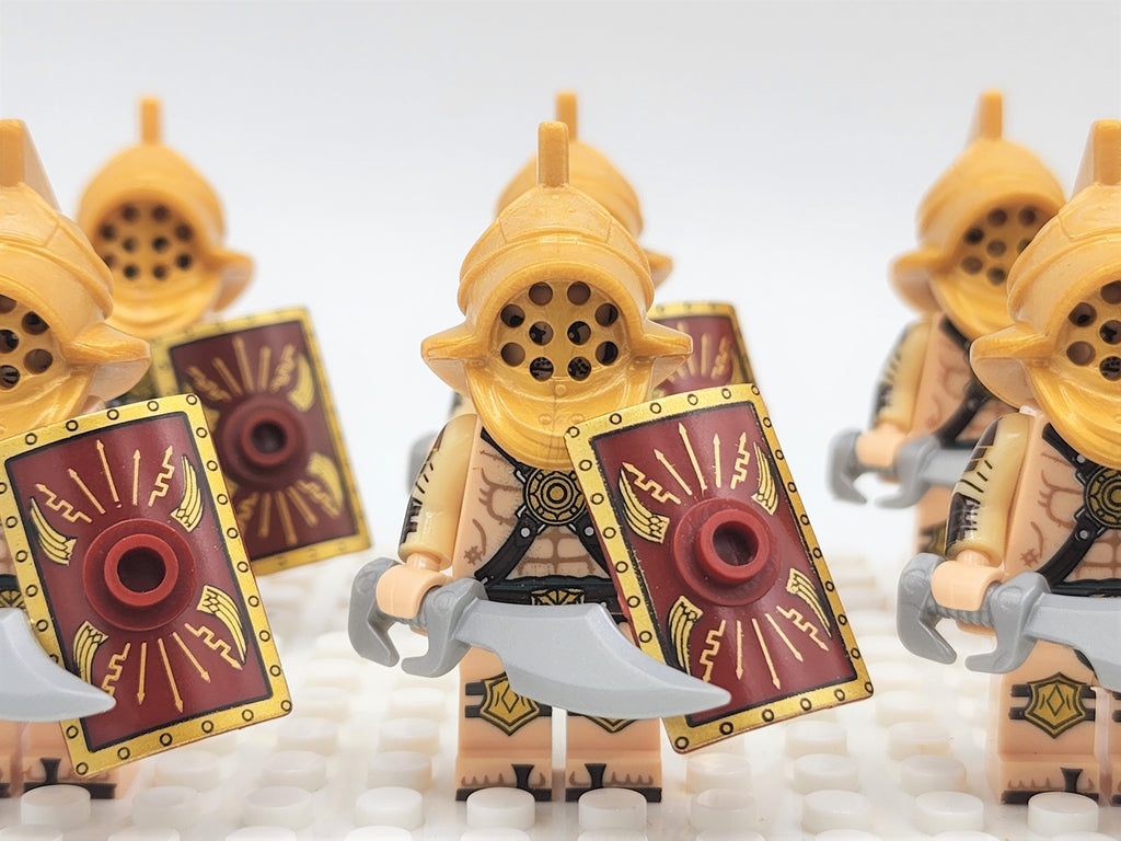 Roman Gladiators Custom 10pcs Set