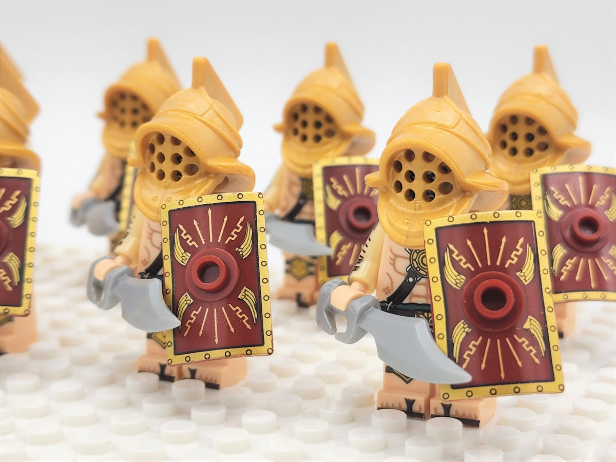 Roman Gladiators Custom 10pcs Set