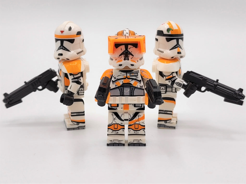 Star Wars Commander Cody Waxer and Boil 212th Attack Battalion Custom Armored Clone Troopers Set