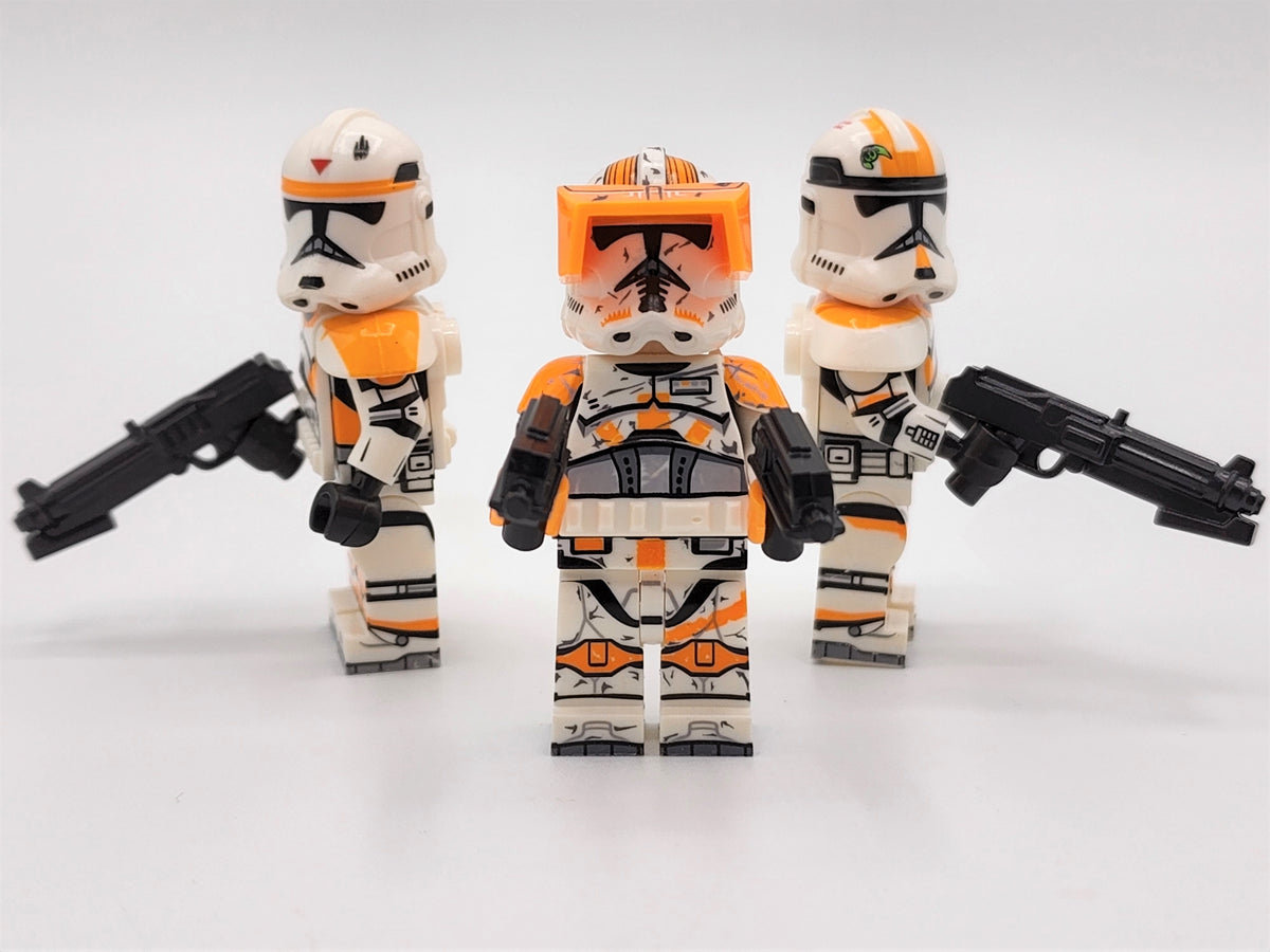Star Wars Commander Cody Waxer and Boil 212th Attack Battalion Custom Armored Clone Troopers Set