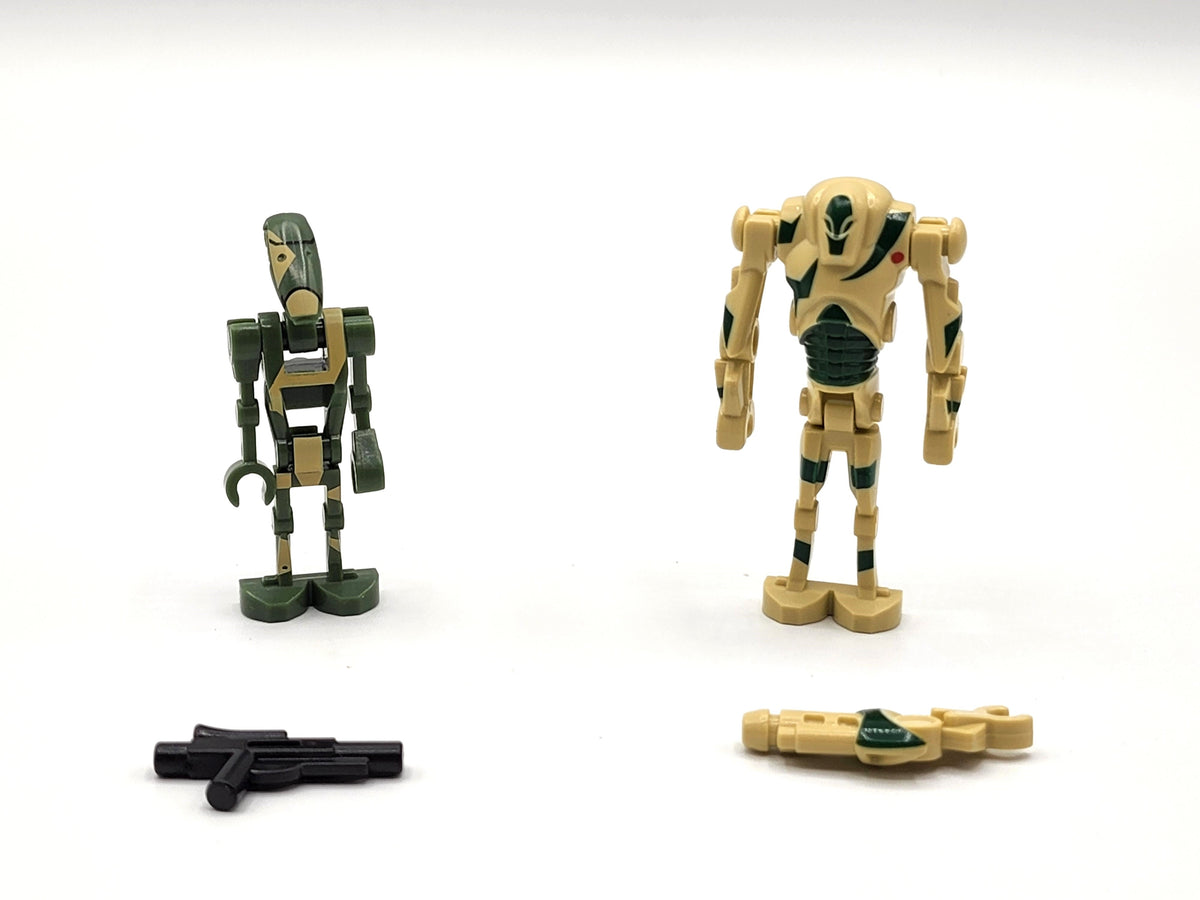 Star Wars Kashyyyk Battle Droids + Super Battle Droids 40 Minifigures Set