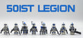 Star Wars 501st Legion ARC Troopers 8 Minifigures Set