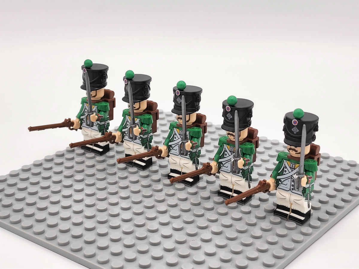 Italian Light Infantry Custom 5 Minifigures Set N012