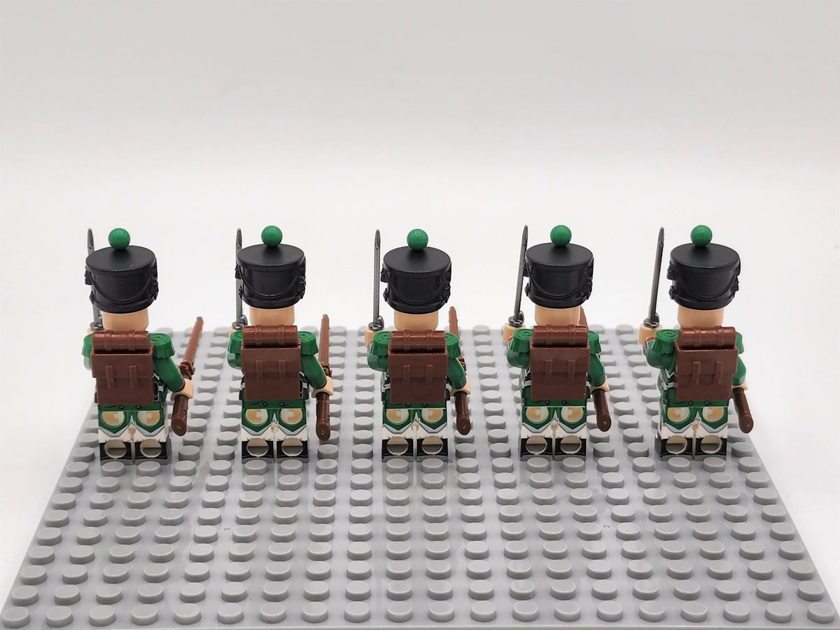 Italian Light Infantry Custom 5 Minifigures Set N012