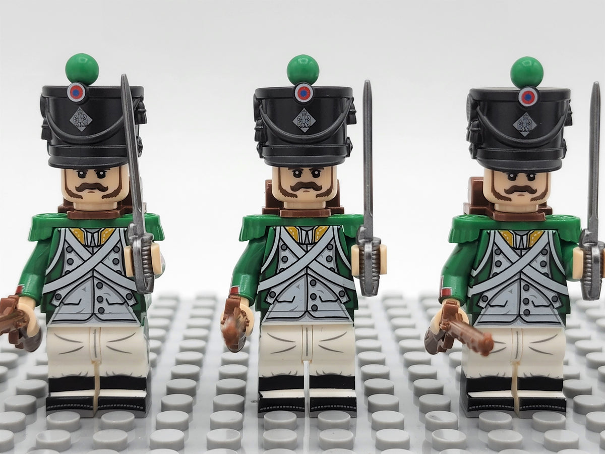 Italian Light Infantry Custom 5 Minifigures Set N012